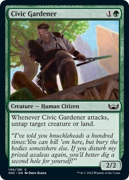 Image for Civic Gardener (140) (Streets of New Capenna) - Magic: The Gathering