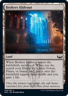 Image for Brokers Hideout (248) (Streets of New Capenna) - Magic: The Gathering