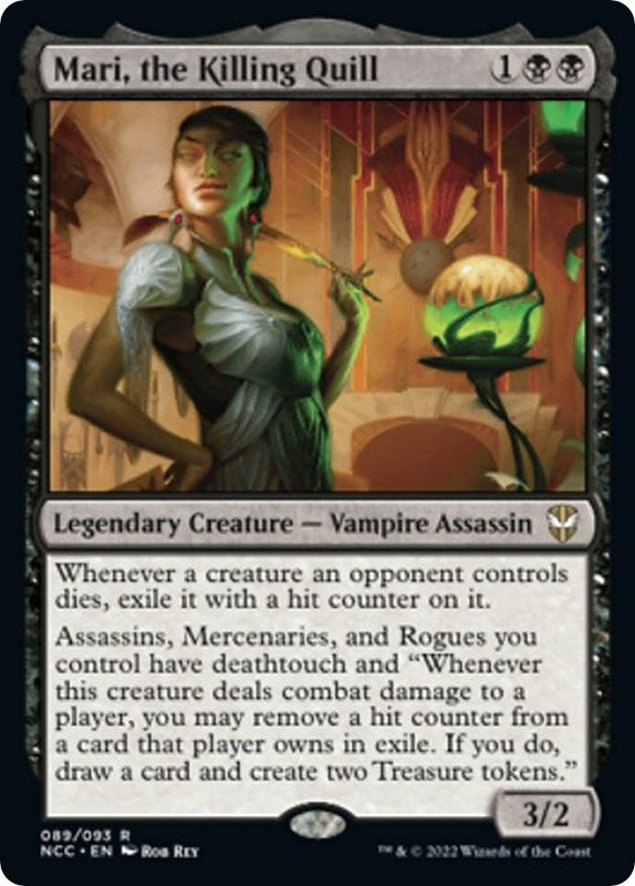 Image for Mari, the Killing Quill (89) (Commander: Streets of New Capenna) - Magic: The Gathering