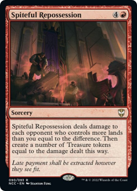 Image for Spiteful Repossession (90) (Commander: Streets of New Capenna) - Magic: The Gathering
