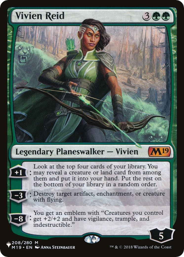 Image for Vivien Reid (208/280) (The List Reprints) - Magic: The Gathering