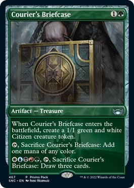 Image for Courier's Briefcase (467) (Promo Pack: Streets of New Capenna) - Magic: The Gathering