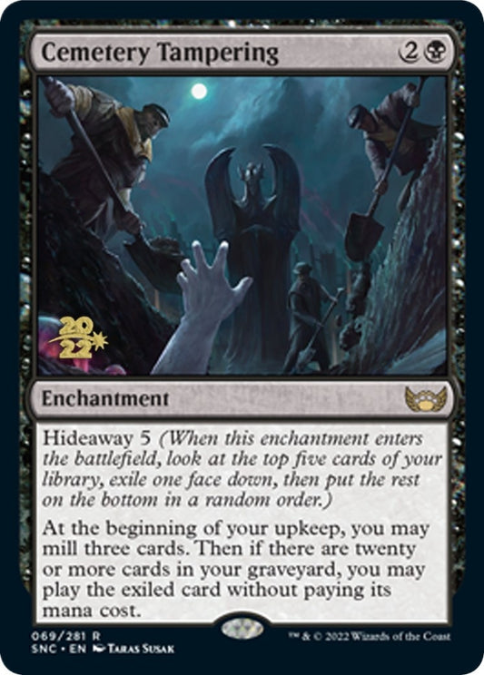 Image for Cemetery Tampering (69) (Prerelease Cards) - Magic: The Gathering