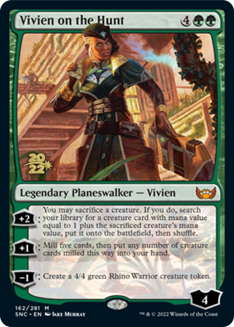 Image for Vivien on the Hunt (162) (Prerelease Cards) - Magic: The Gathering
