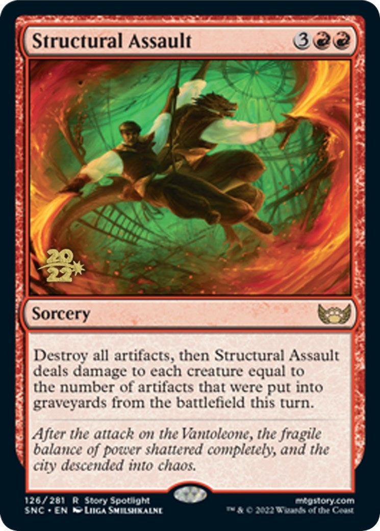 Image for Structural Assault (126) (Prerelease Cards) - Magic: The Gathering