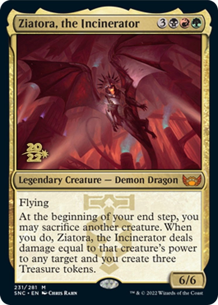 Image for Ziatora, the Incinerator (231) (Prerelease Cards) - Magic: The Gathering