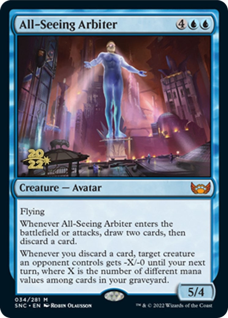 Image for All-Seeing Arbiter (34) (Prerelease Cards) - Magic: The Gathering