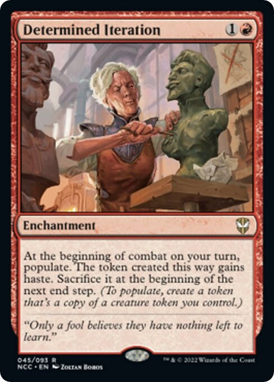 Image for Determined Iteration (45) (Commander: Streets of New Capenna) - Magic: The Gathering