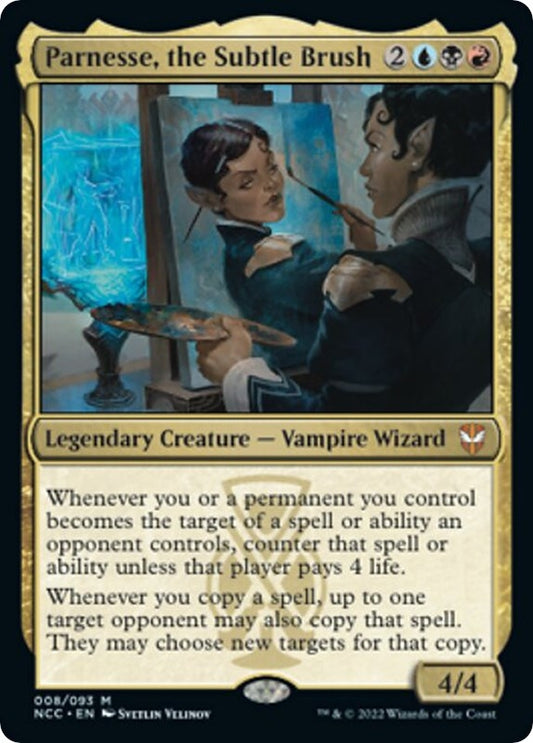 Image for Parnesse, the Subtle Brush (8) (Commander: Streets of New Capenna) - Magic: The Gathering