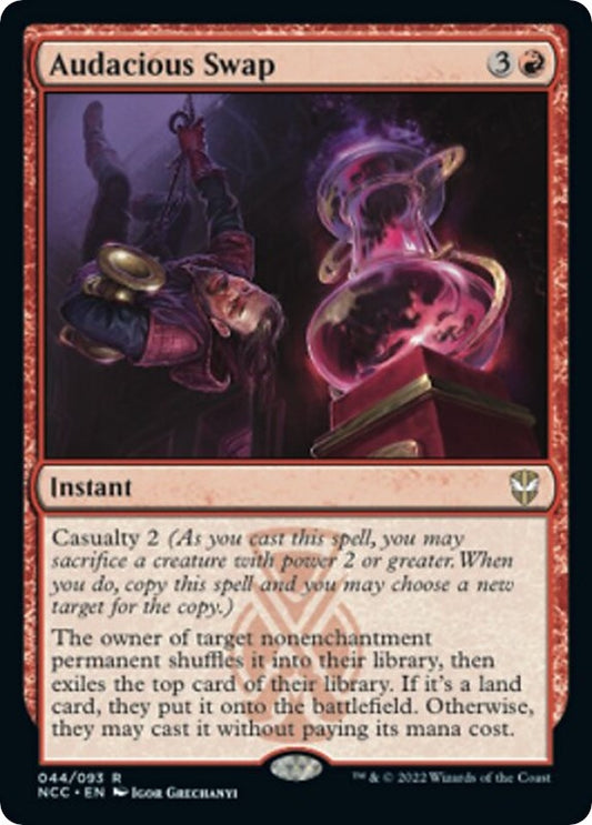 Image for Audacious Swap (44) (Commander: Streets of New Capenna) - Magic: The Gathering