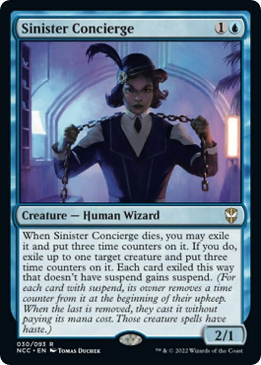Image for Sinister Concierge (30) (Commander: Streets of New Capenna) - Magic: The Gathering