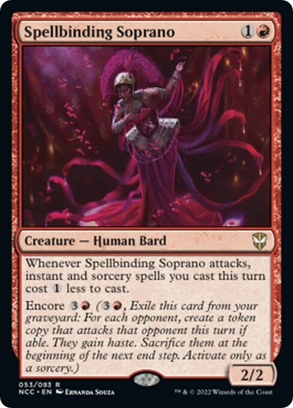Image for Spellbinding Soprano (53) (Commander: Streets of New Capenna) - Magic: The Gathering