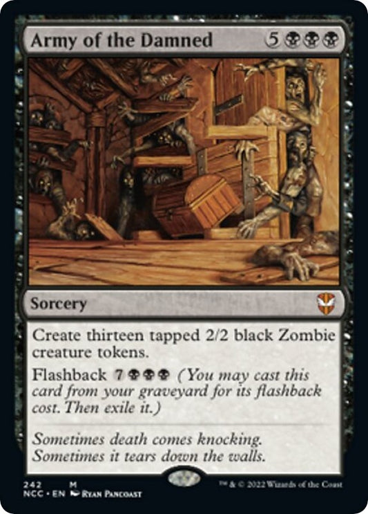 Image for Army of the Damned (242) (Commander: Streets of New Capenna) - Magic: The Gathering
