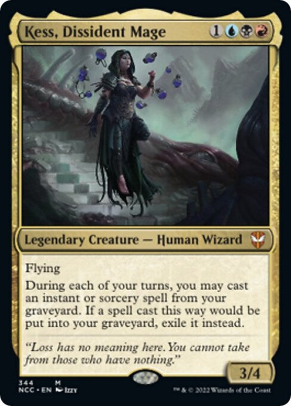 Image for Kess, Dissident Mage (344) (Commander: Streets of New Capenna) - Magic: The Gathering