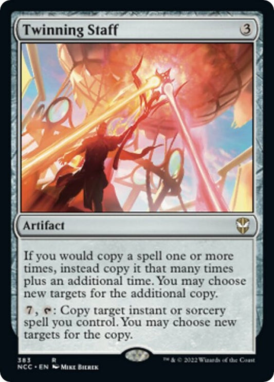 Image for Twinning Staff (383) (Commander: Streets of New Capenna) - Magic: The Gathering