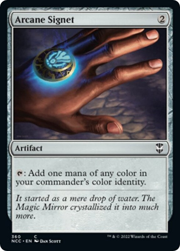 Image for Arcane Signet (360) (Commander: Streets of New Capenna) - Magic: The Gathering
