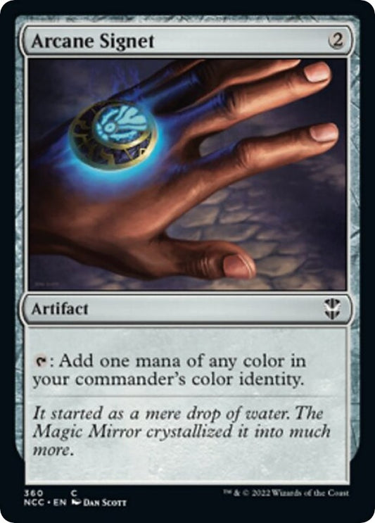 Image for Arcane Signet (360) (Commander: Streets of New Capenna) - Magic: The Gathering