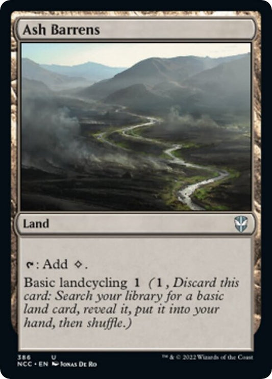 Image for Ash Barrens (386) (Commander: Streets of New Capenna) - Magic: The Gathering