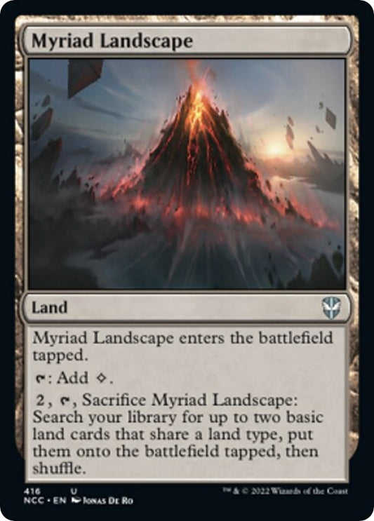 Image for Myriad Landscape (416) (Commander: Streets of New Capenna) - Magic: The Gathering