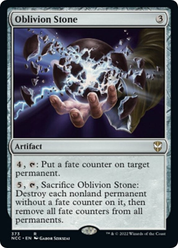 Image for Oblivion Stone (373) (Commander: Streets of New Capenna) - Magic: The Gathering
