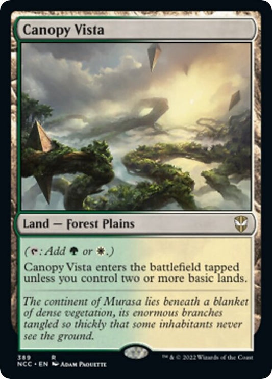 Image for Canopy Vista (389) (Commander: Streets of New Capenna) - Magic: The Gathering