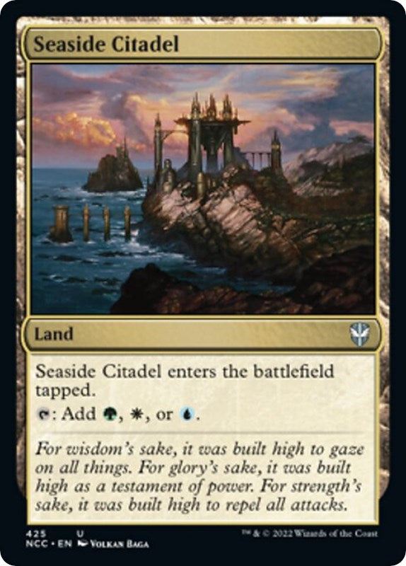 Image for Seaside Citadel (425) (Commander: Streets of New Capenna) - Magic: The Gathering
