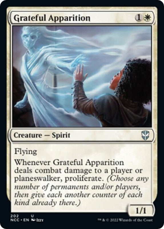 Image for Grateful Apparition (202) (Commander: Streets of New Capenna) - Magic: The Gathering