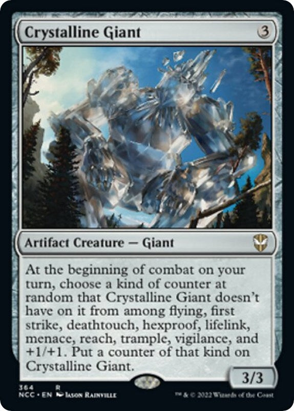 Image for Crystalline Giant (364) (Commander: Streets of New Capenna) - Magic: The Gathering