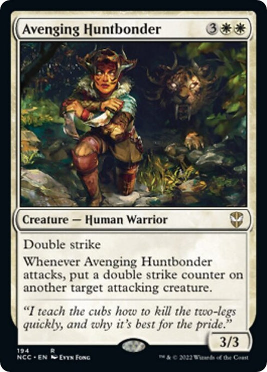 Image for Avenging Huntbonder (194) (Commander: Streets of New Capenna) - Magic: The Gathering