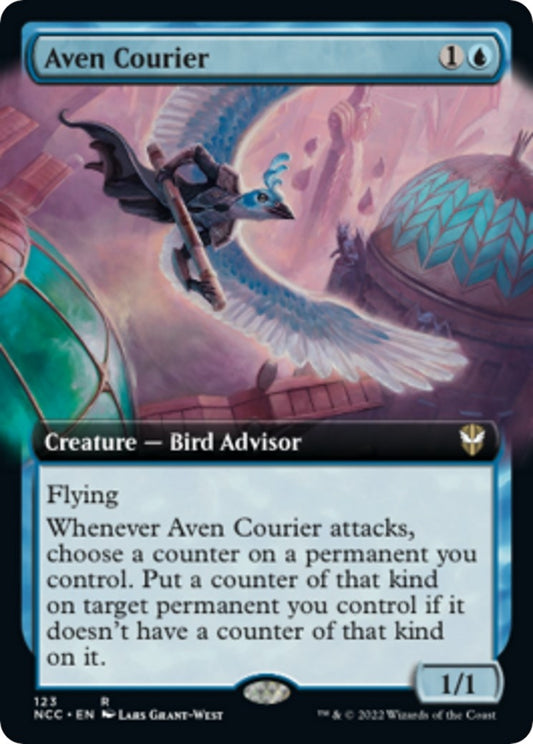 Image for Aven Courier (Extended Art) (123) (Commander: Streets of New Capenna) - Magic: The Gathering
