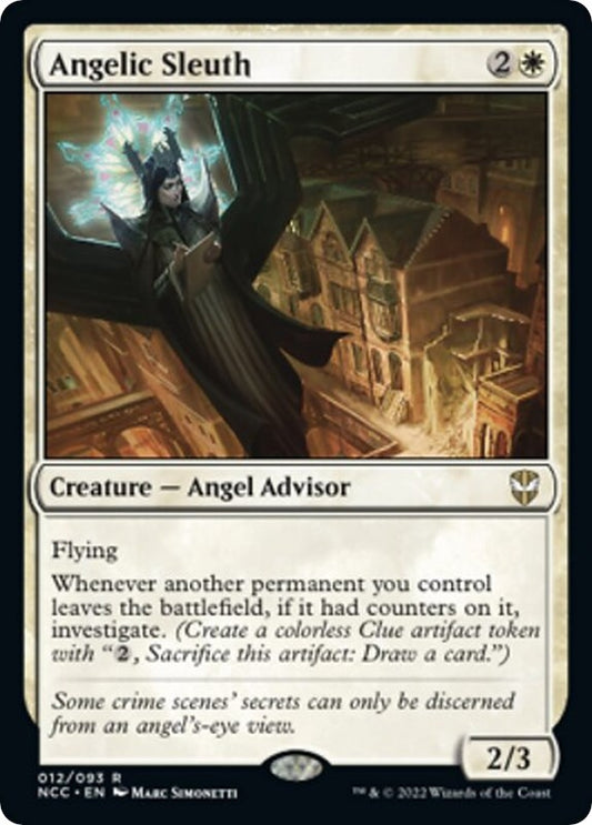 Image for Angelic Sleuth (12) (Commander: Streets of New Capenna) - Magic: The Gathering