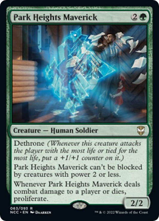Image for Park Heights Maverick (63) (Commander: Streets of New Capenna) - Magic: The Gathering