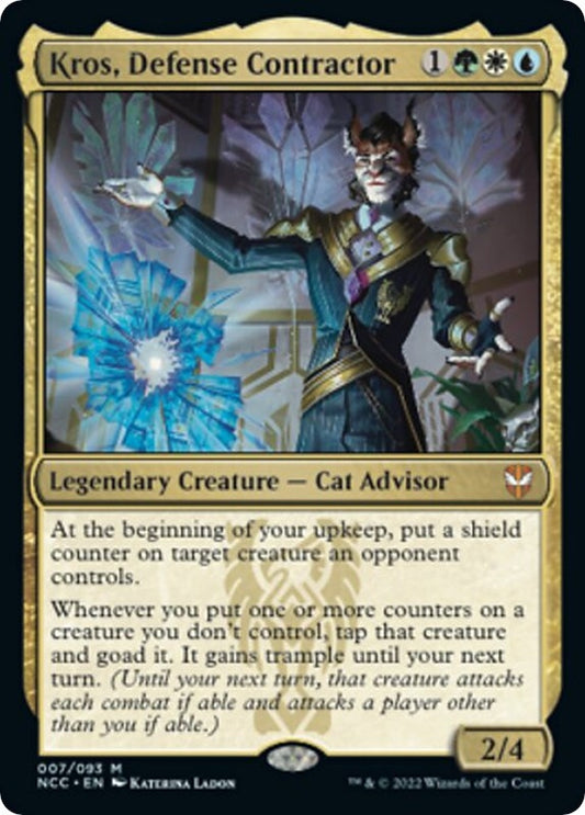 Image for Kros, Defense Contractor (7) (Commander: Streets of New Capenna) - Magic: The Gathering