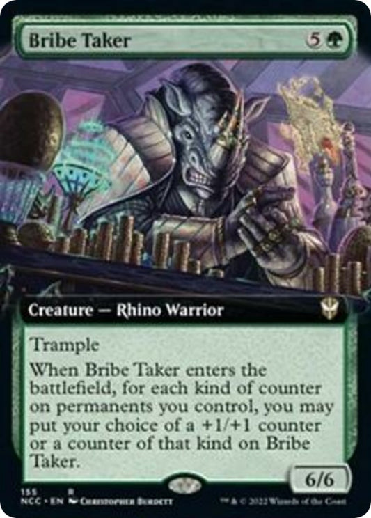 Image for Bribe Taker (Extended Art) (155) (Commander: Streets of New Capenna) - Magic: The Gathering