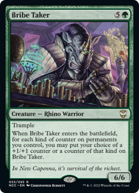 Image for Bribe Taker (55) (Commander: Streets of New Capenna) - Magic: The Gathering