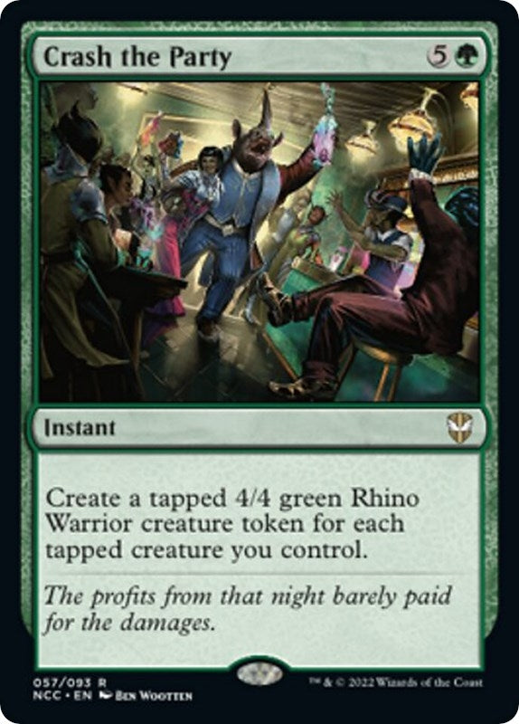 Image for Crash the Party (57) (Commander: Streets of New Capenna) - Magic: The Gathering