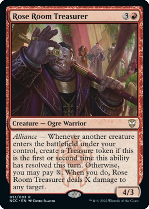 Image for Rose Room Treasurer (51) (Commander: Streets of New Capenna) - Magic: The Gathering
