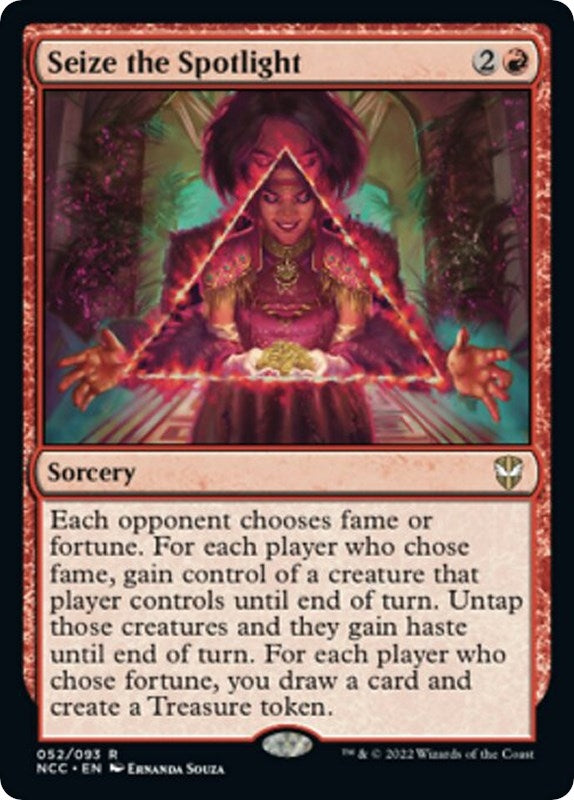 Image for Seize the Spotlight (52) (Commander: Streets of New Capenna) - Magic: The Gathering