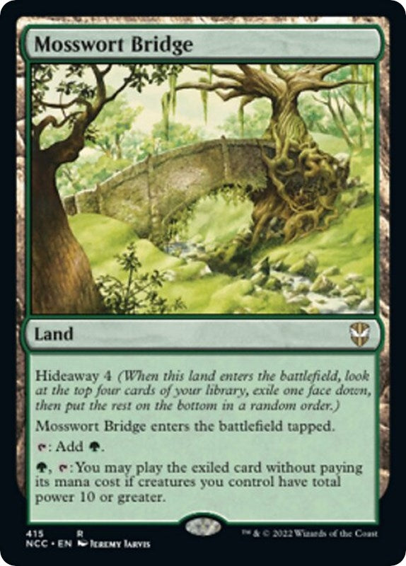 Image for Mosswort Bridge (415) (Commander: Streets of New Capenna) - Magic: The Gathering
