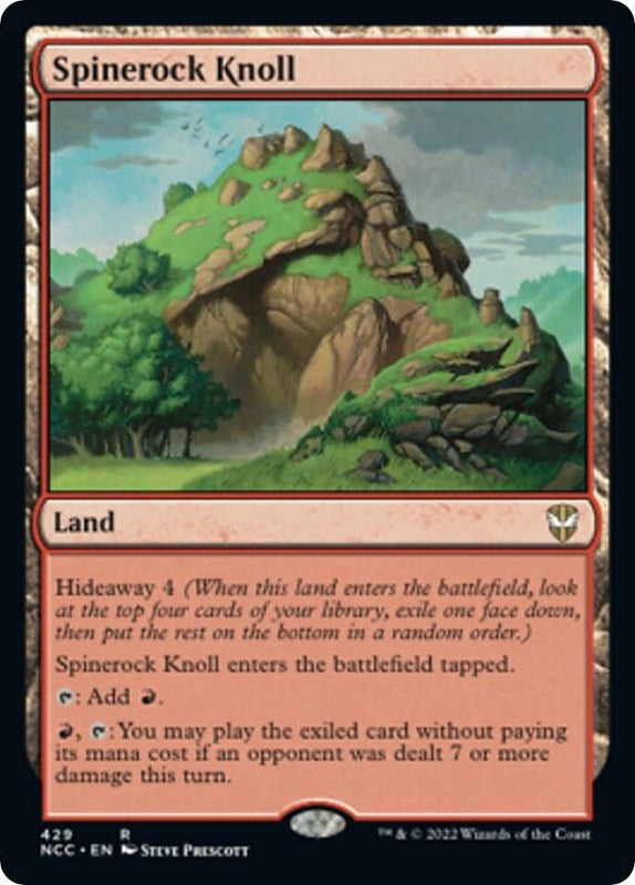 Image for Spinerock Knoll (429) (Commander: Streets of New Capenna) - Magic: The Gathering