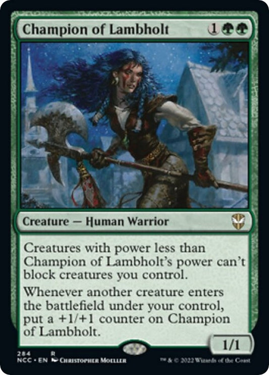 Image for Champion of Lambholt (284) (Commander: Streets of New Capenna) - Magic: The Gathering