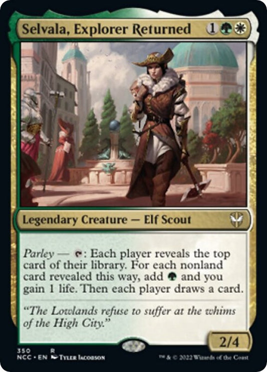 Image for Selvala, Explorer Returned (350) (Commander: Streets of New Capenna) - Magic: The Gathering