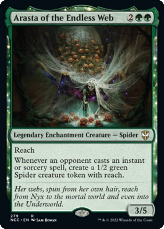 Image for Arasta of the Endless Web (279) (Commander: Streets of New Capenna) - Magic: The Gathering