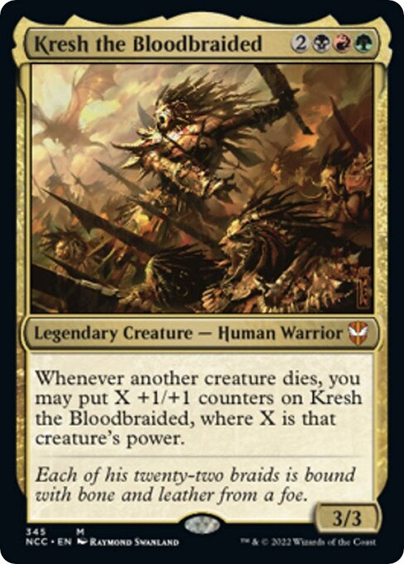 Image for Kresh the Bloodbraided (345) (Commander: Streets of New Capenna) - Magic: The Gathering