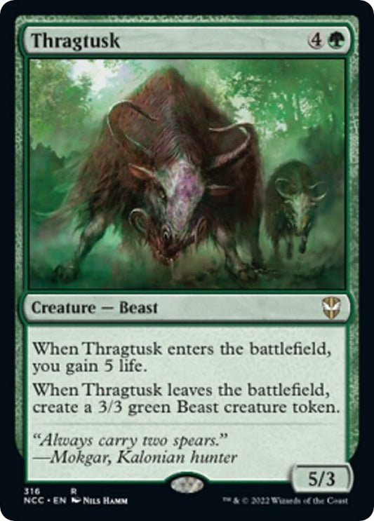 Image for Thragtusk (316) (Commander: Streets of New Capenna) - Magic: The Gathering