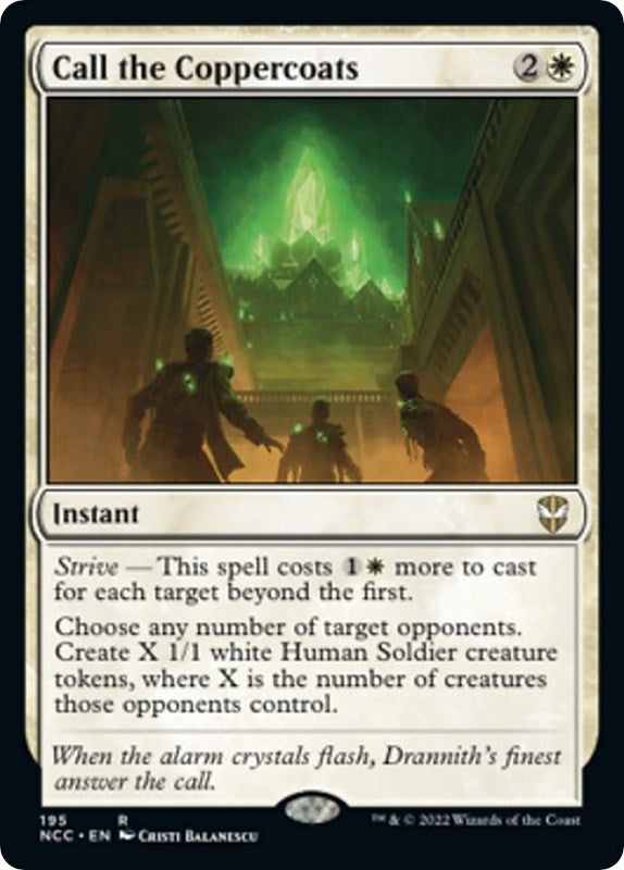 Image for Call the Coppercoats (195) (Commander: Streets of New Capenna) - Magic: The Gathering