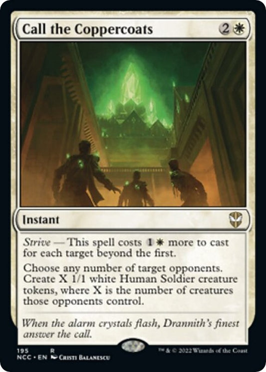 Image for Call the Coppercoats (195) (Commander: Streets of New Capenna) - Magic: The Gathering