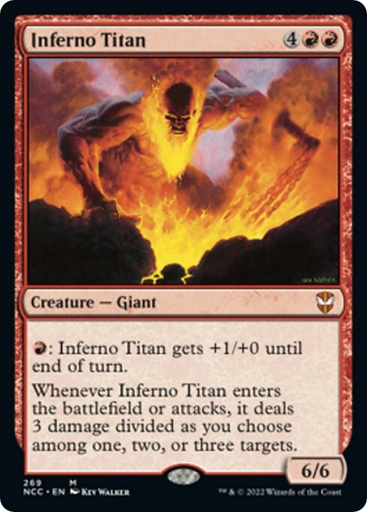 Image for Inferno Titan (269) (Commander: Streets of New Capenna) - Magic: The Gathering