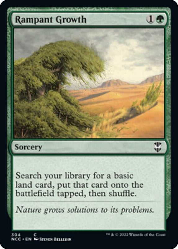Image for Rampant Growth (304) (Commander: Streets of New Capenna) - Magic: The Gathering