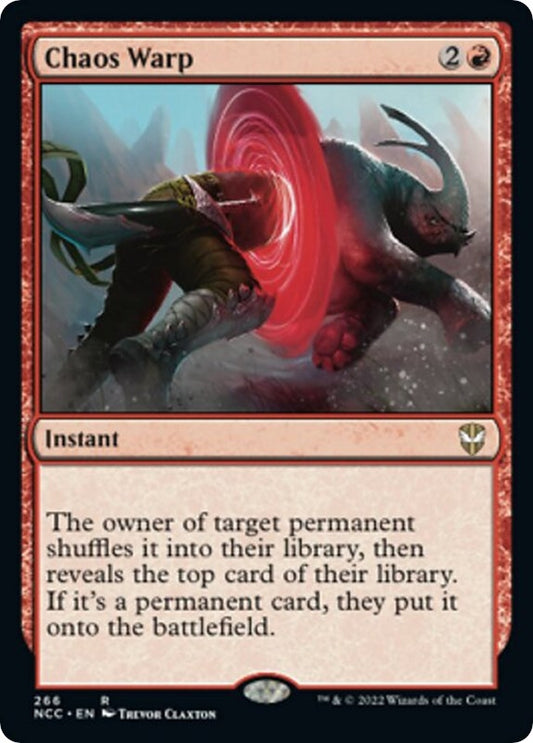 Image for Chaos Warp (266) (Commander: Streets of New Capenna) - Magic: The Gathering